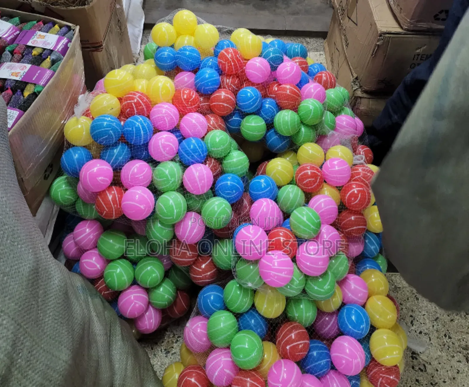 50pcs High Quality Bpa Free Kids Soft Play Balls