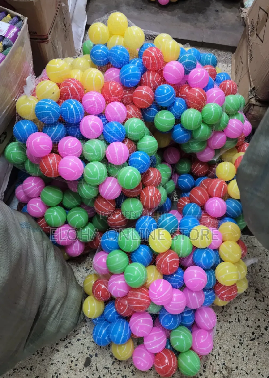 50pcs High Quality Bpa Free Kids Soft Play Balls