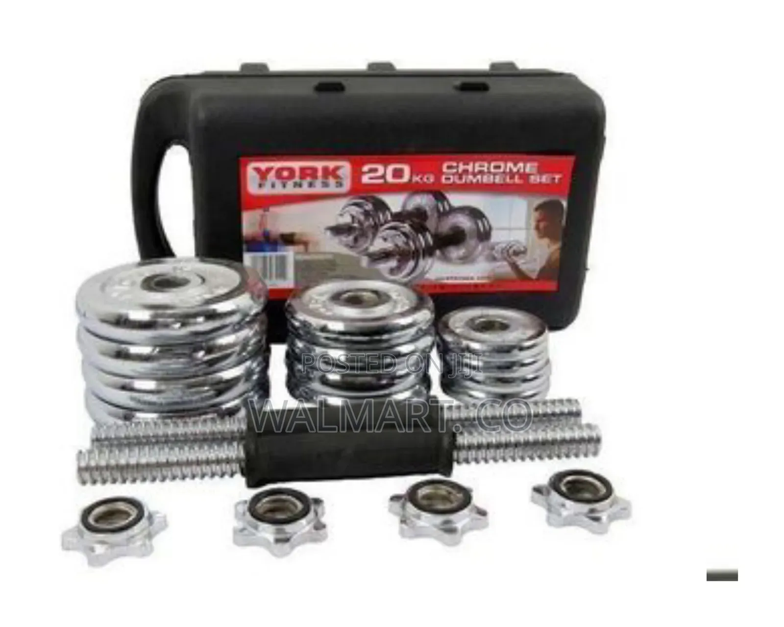 York 20kg Dumbbell Set