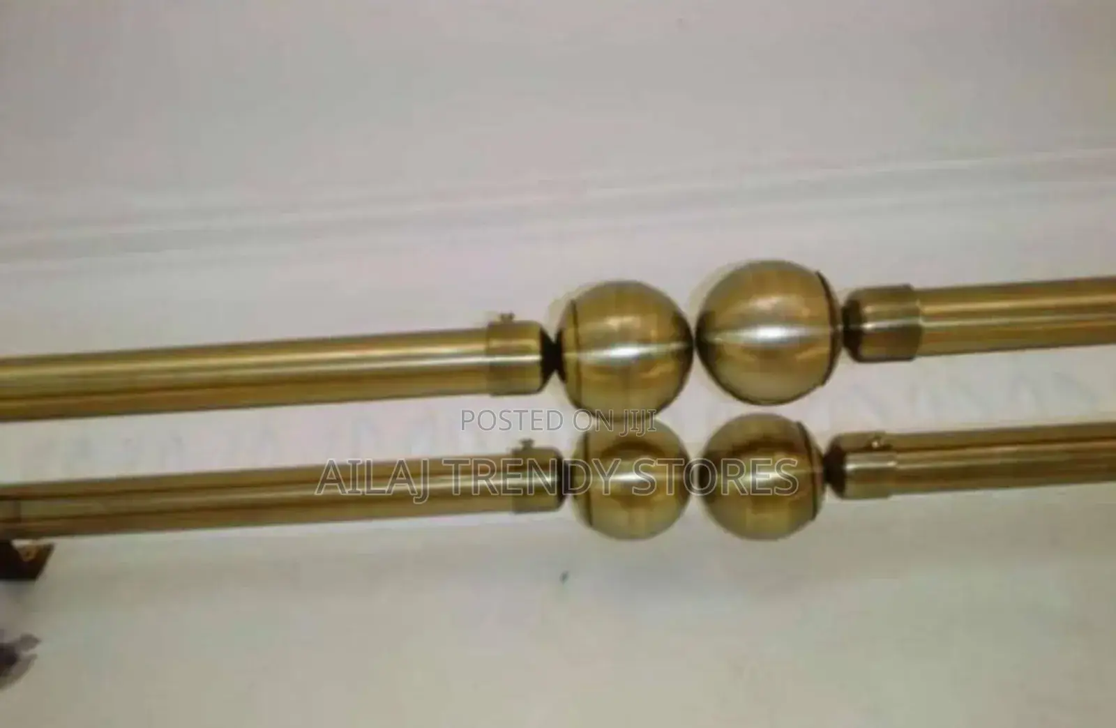 Correct Metallic Curtain Rods Per Metre
