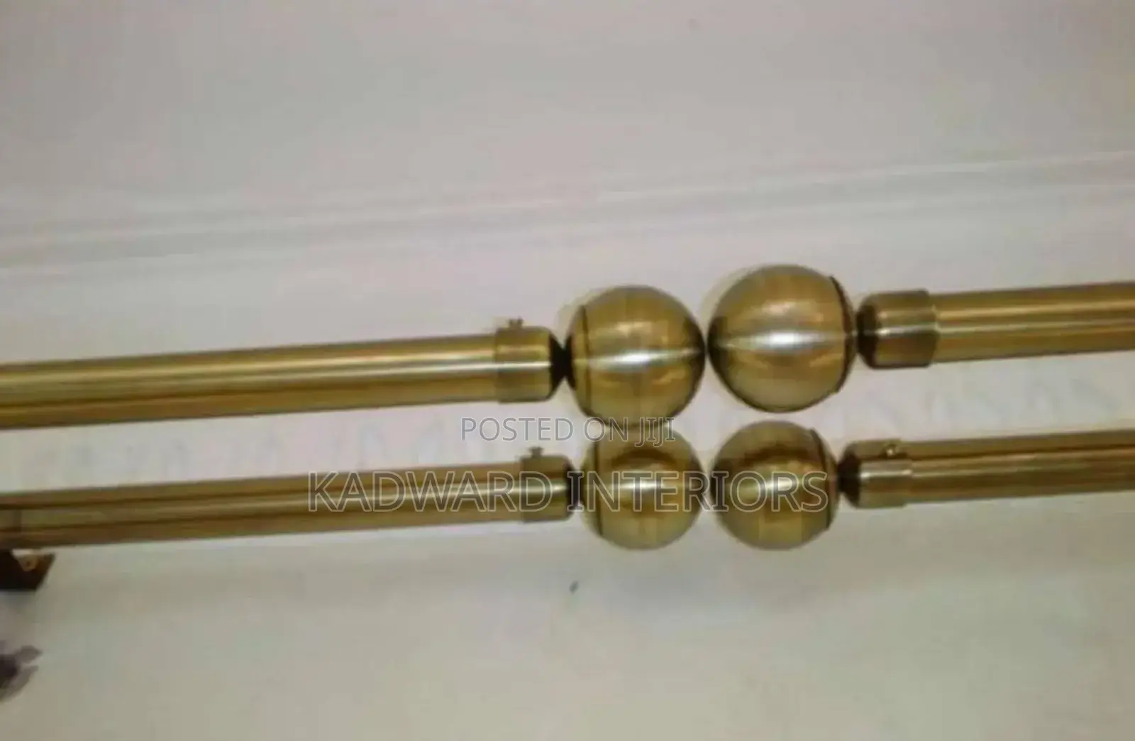 Correct Metallic Curtain Rods Per Metre