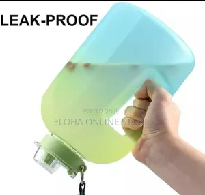 Water Bottle With Time Markings - 2.2 Litre