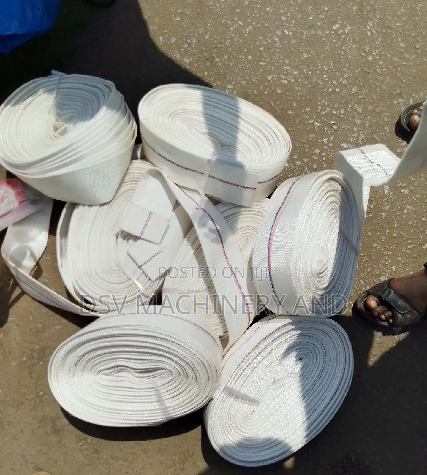 Canvas and Suction Pipe