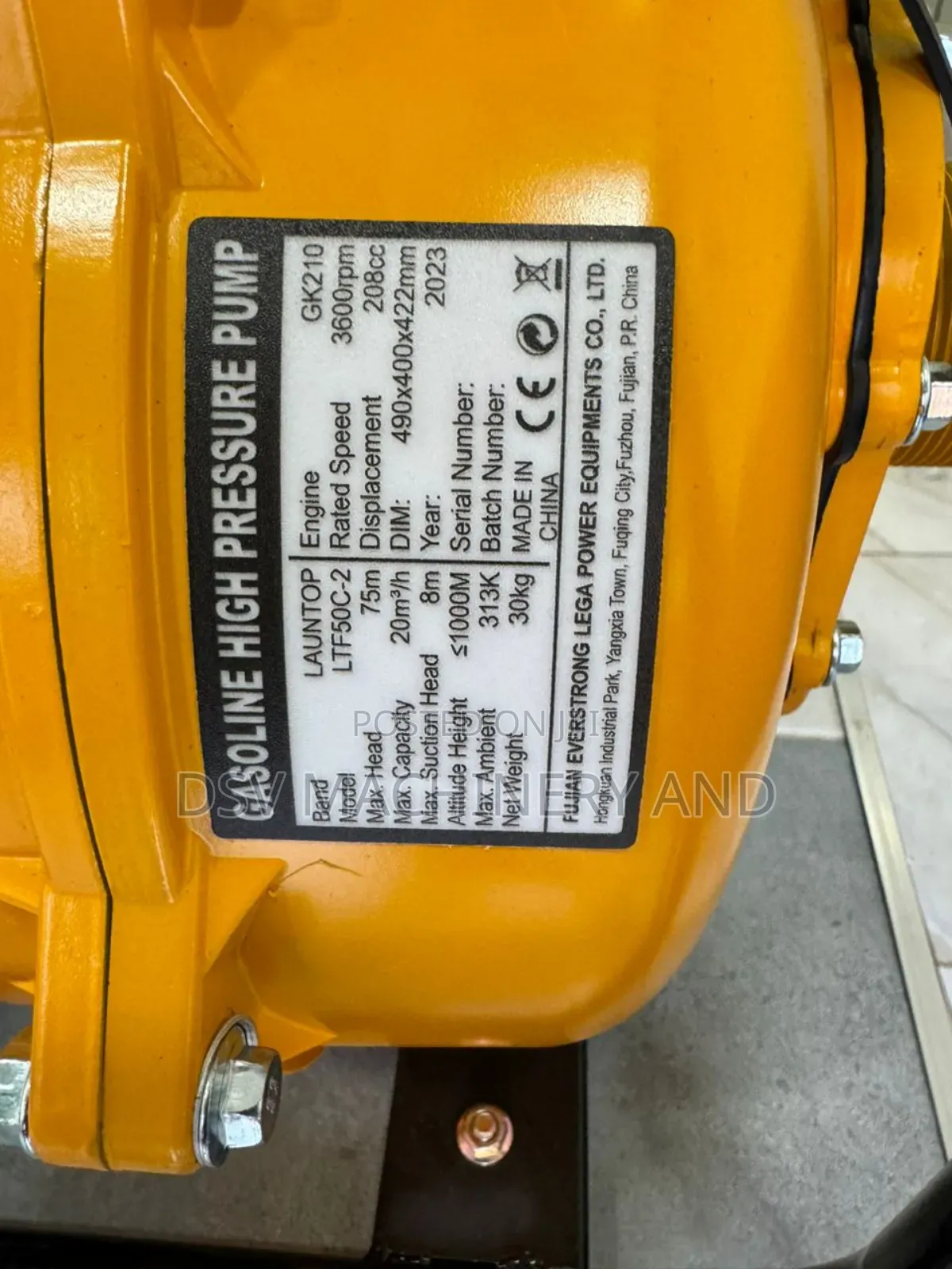 High Pressure Pump