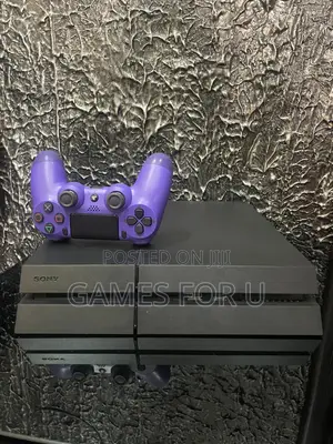 Ps4 Standard Console Charcoal Black Chipped Console