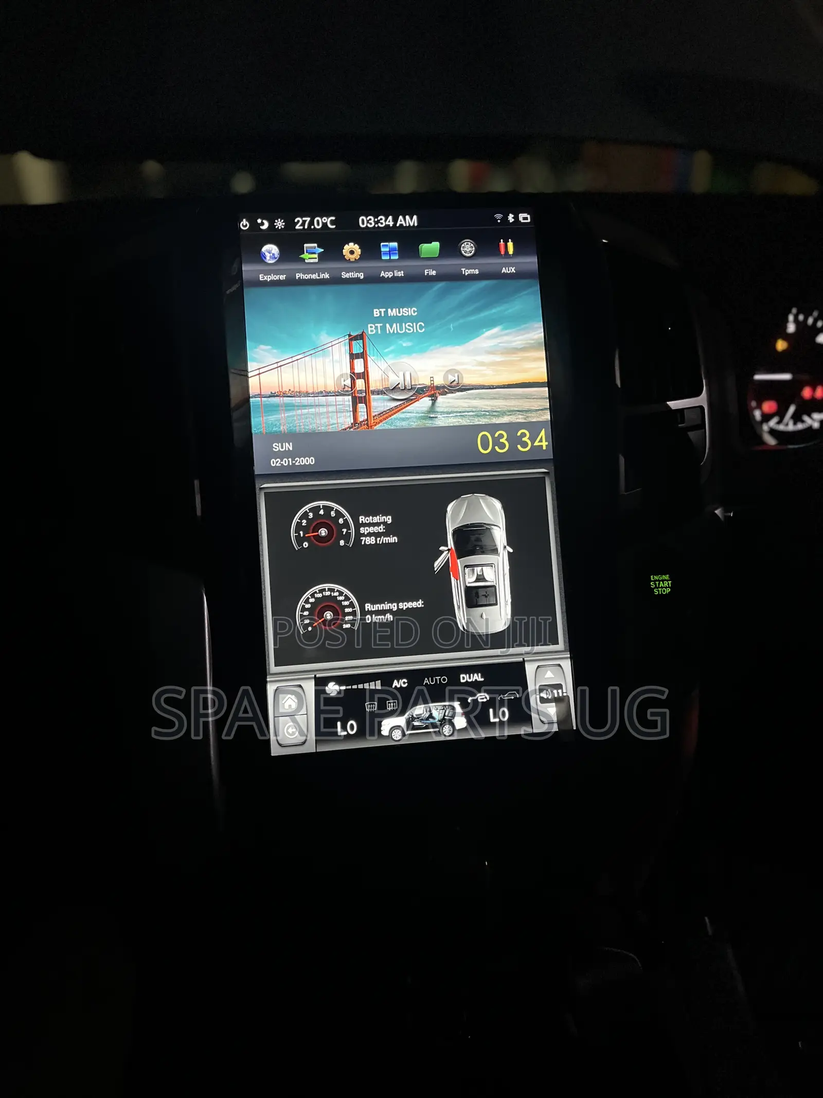 Landcruiser V8 2007 - 2014 Tesla Radio
