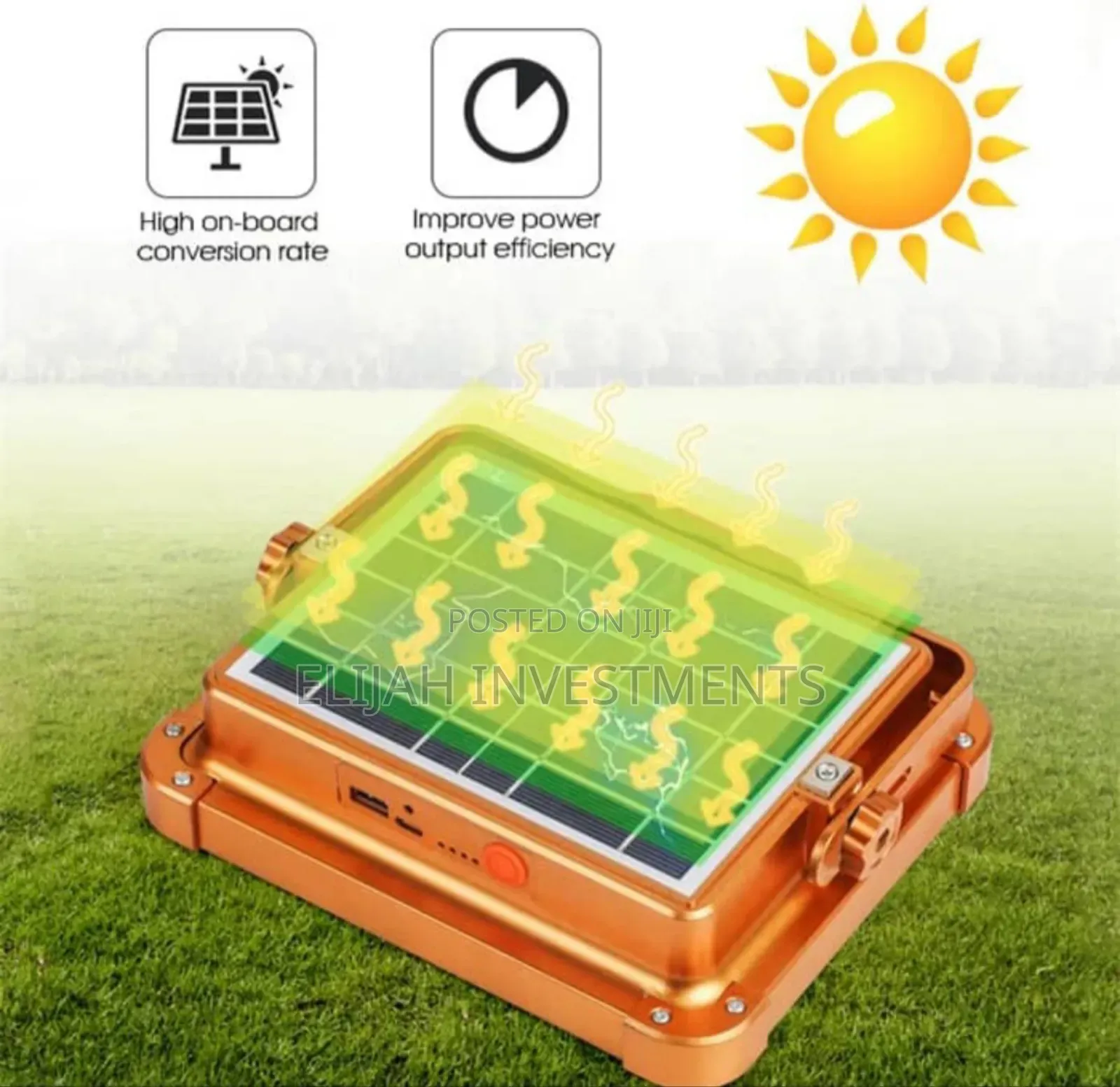 Multifunction High Power Rechargeable Flood Light