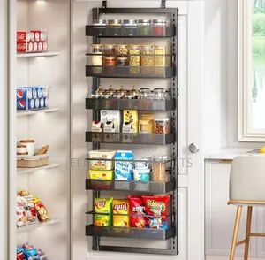 Kitchen Bathroom Over the Door Hanging Storage Shelf