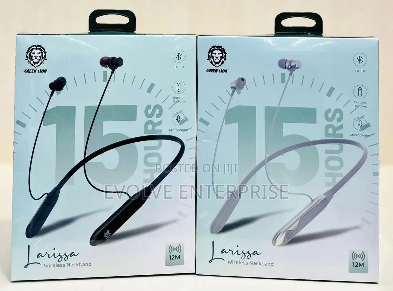 Green Lion Larissa Wireless Neckband Headphones