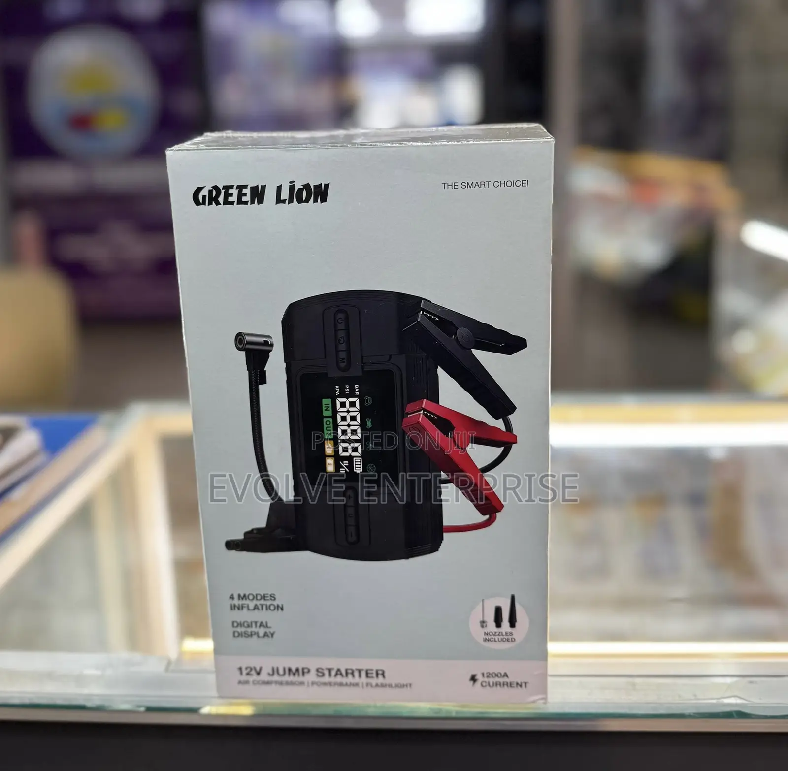 Green Lion 12v Jump Starter 12000 Mah