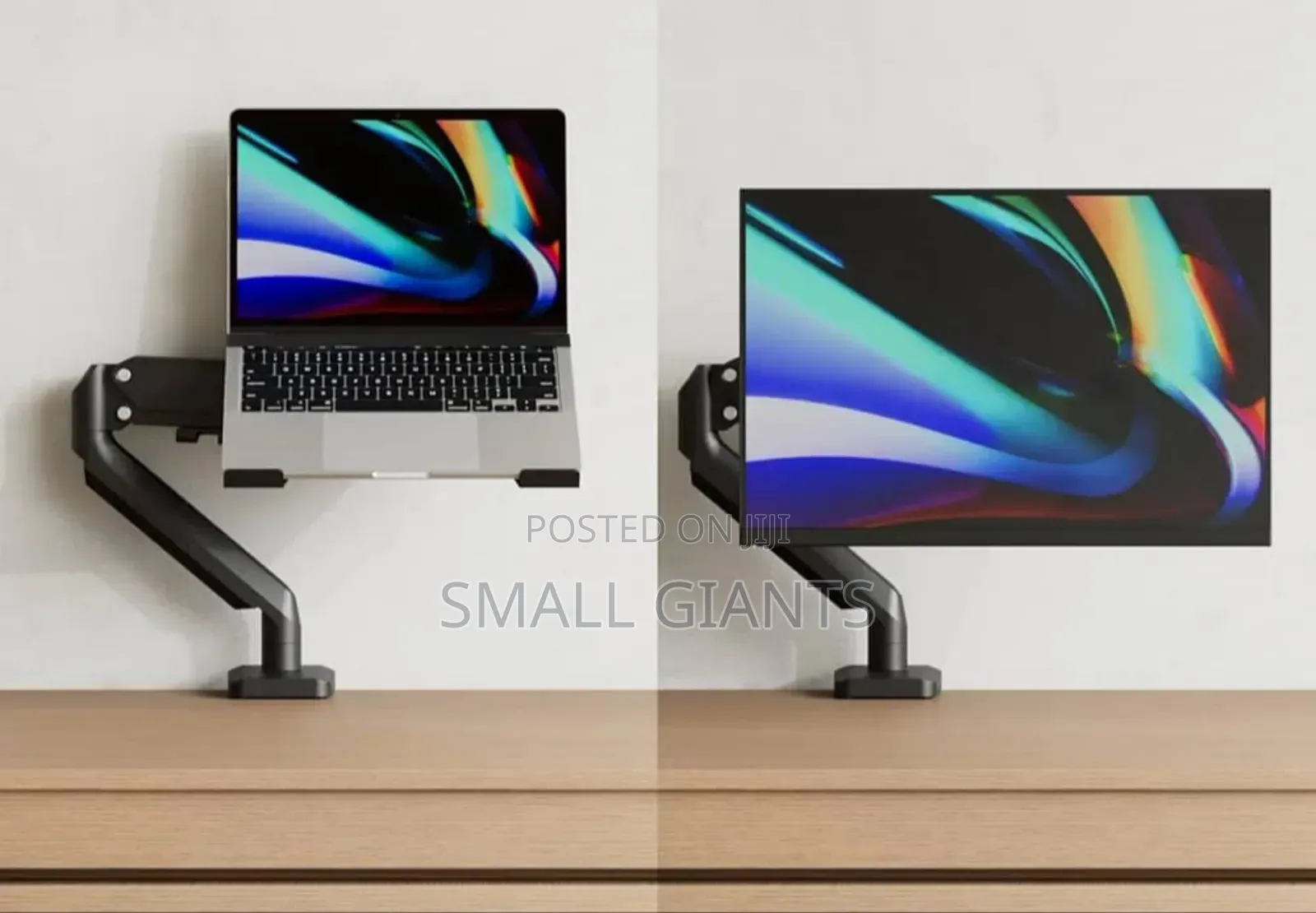 2in1 Adjustable Clippable Laptop/ Monitor Holder