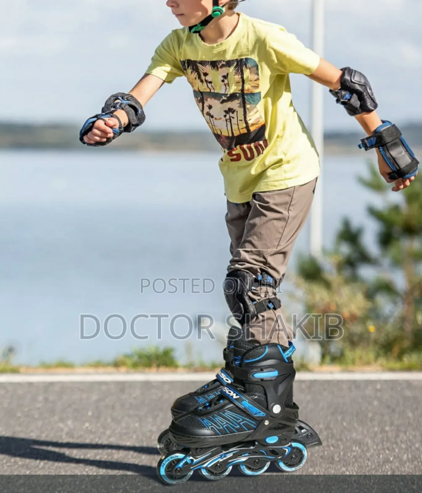 Quality Adjustable Inline Skates for Kids Adults With Gears