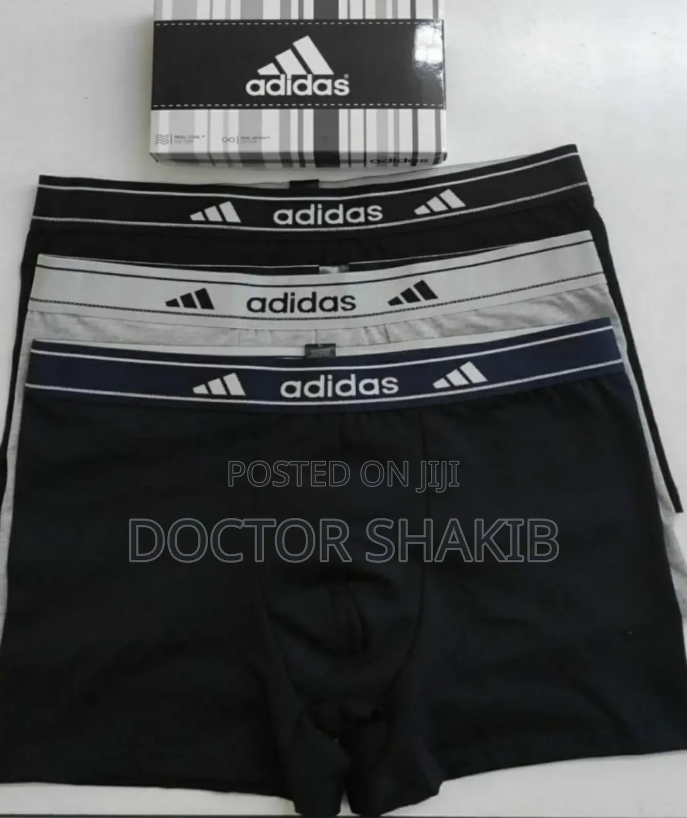 New 3pcs Original Brand Quality Men Boxers