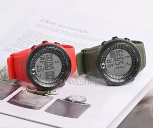 Waterproof, Large Screen Men Digital Sports Watch