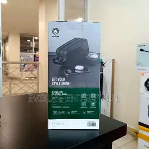 Green Lion Stallion Clutch Bag