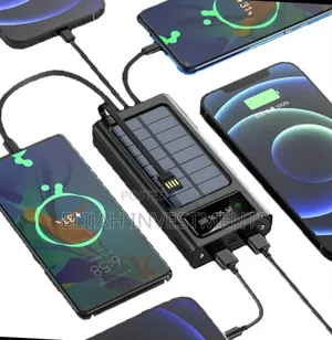 Portable Solar and Electric Charging Power Bank 20000mah