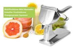 Squeeze and Enjoy Multifunction Mini Manual Juicer