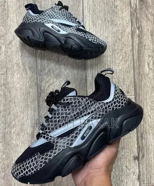 Original Classic Dior B22 Snake Skin Sneakers