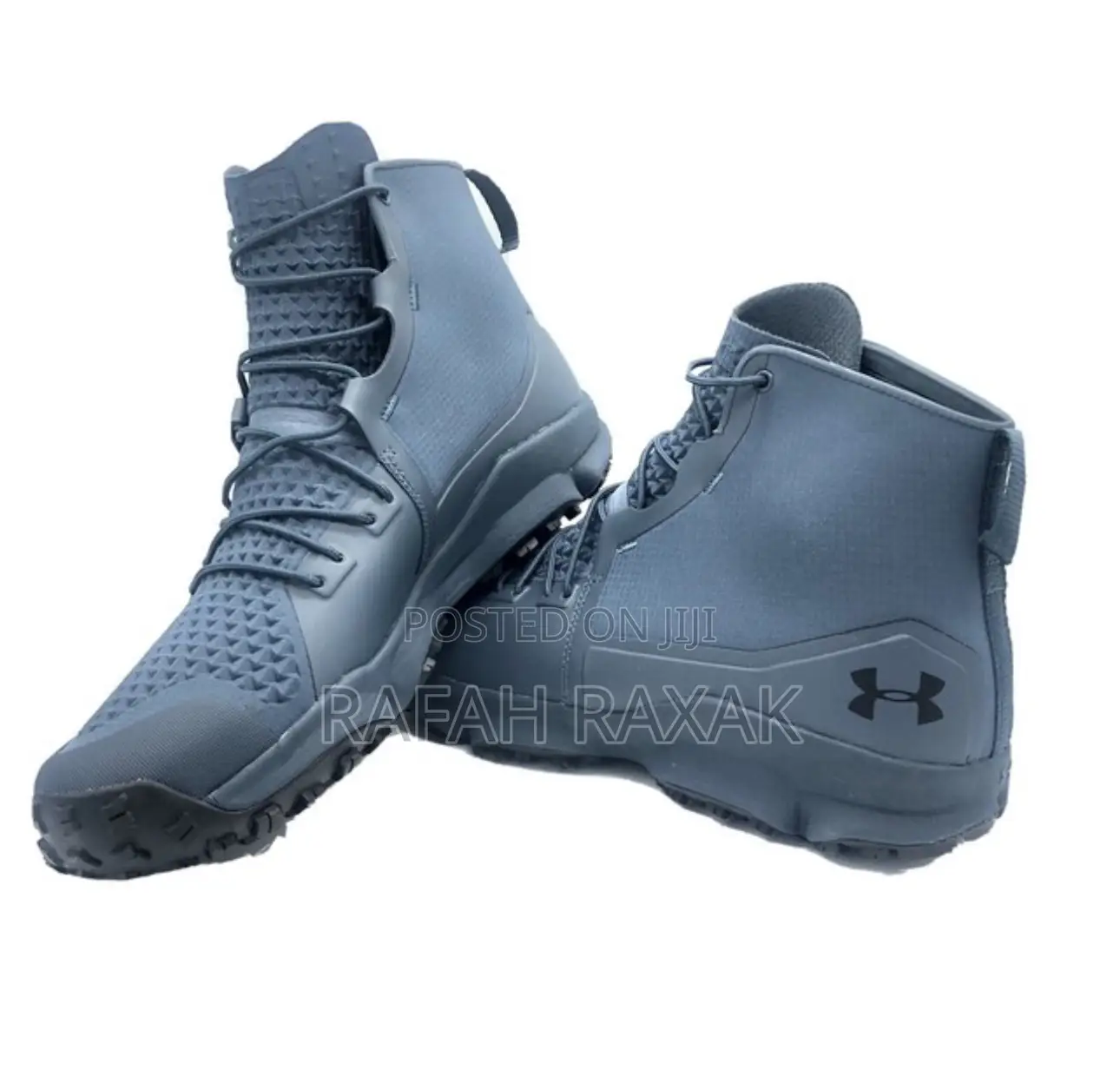 Original Blue Under Armour Speedfit Hike High Top Sneakers