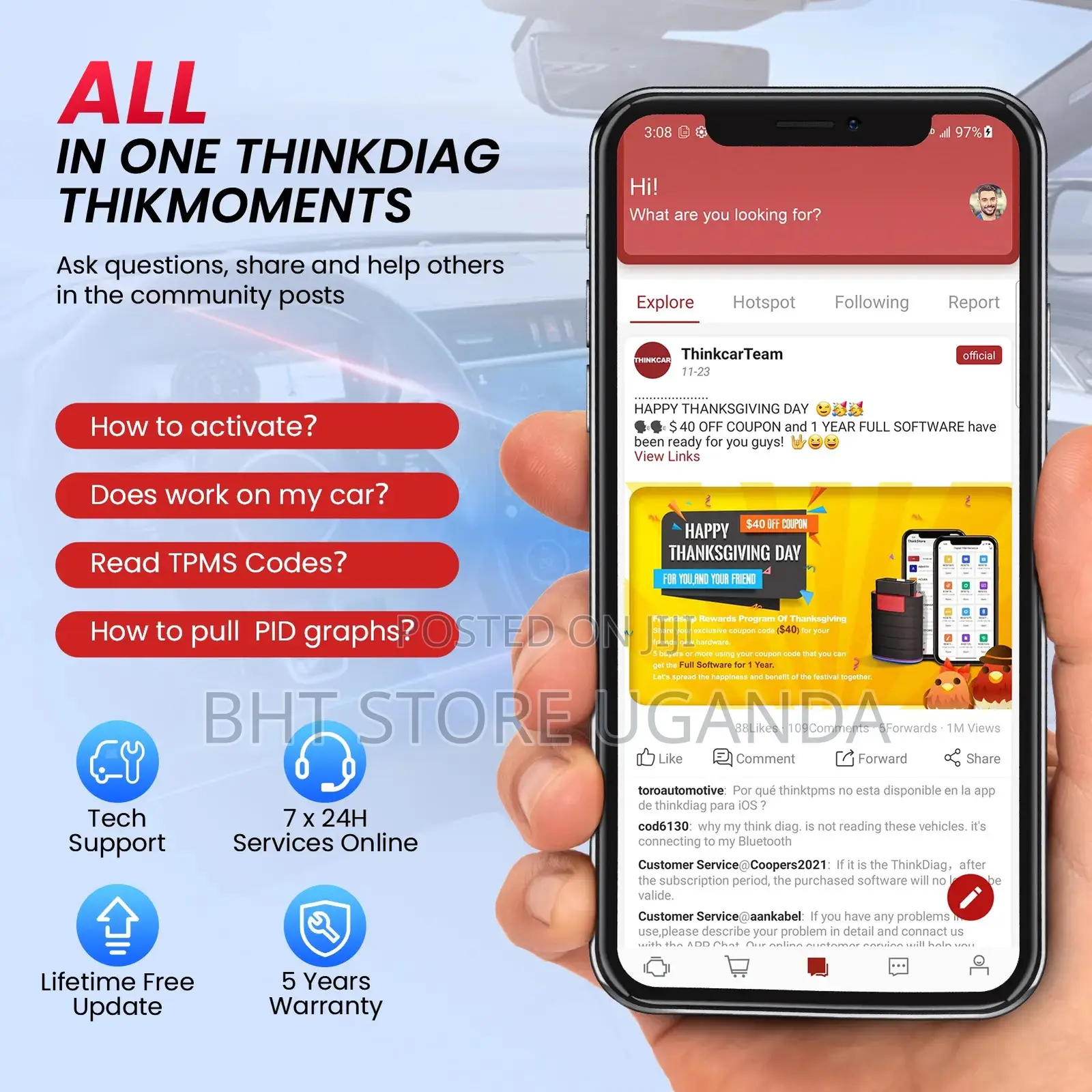 Thinkdiag Mini Car Diagnostic Tool