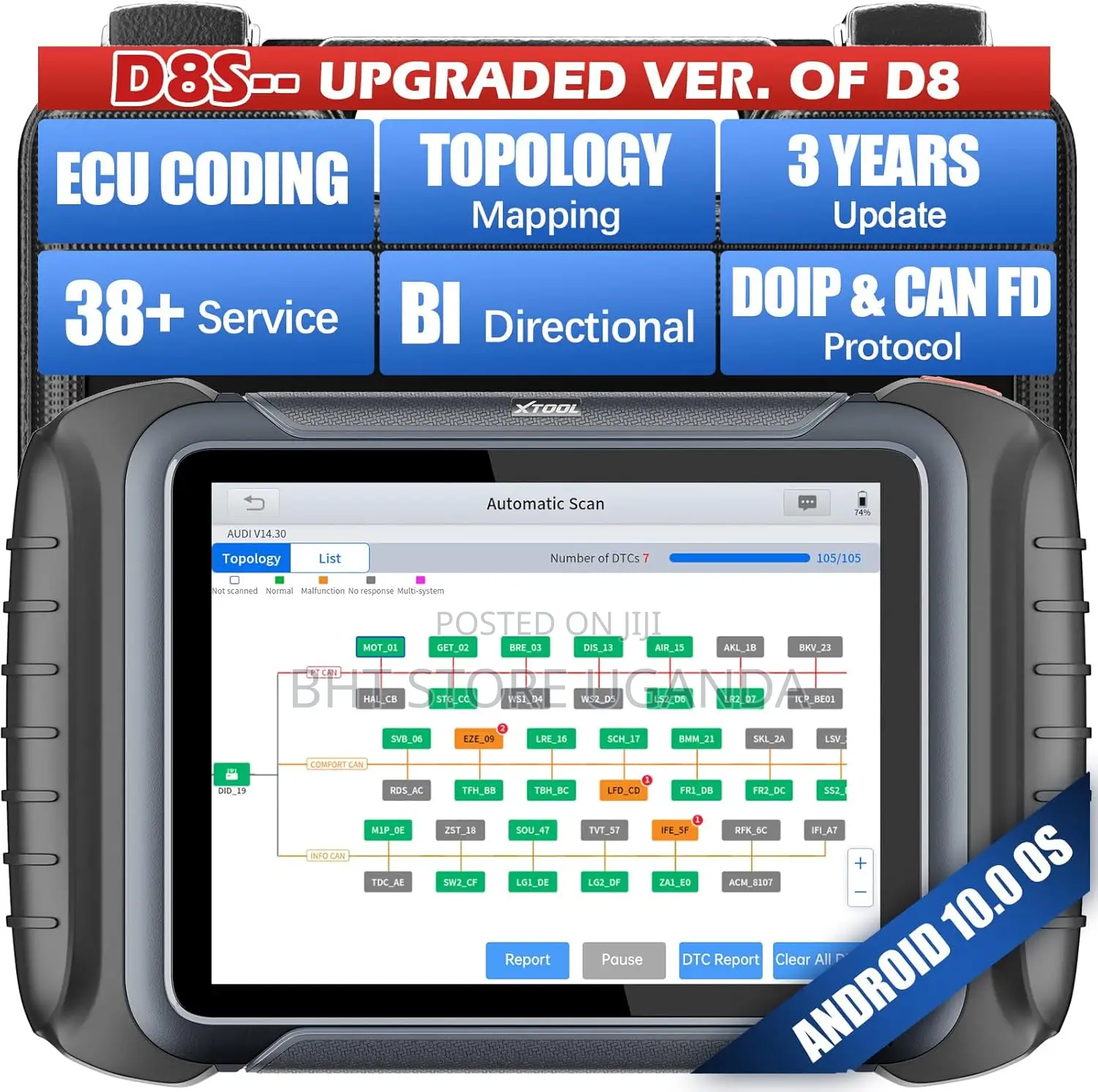 Xtool D8s Car Diagnostic Tool