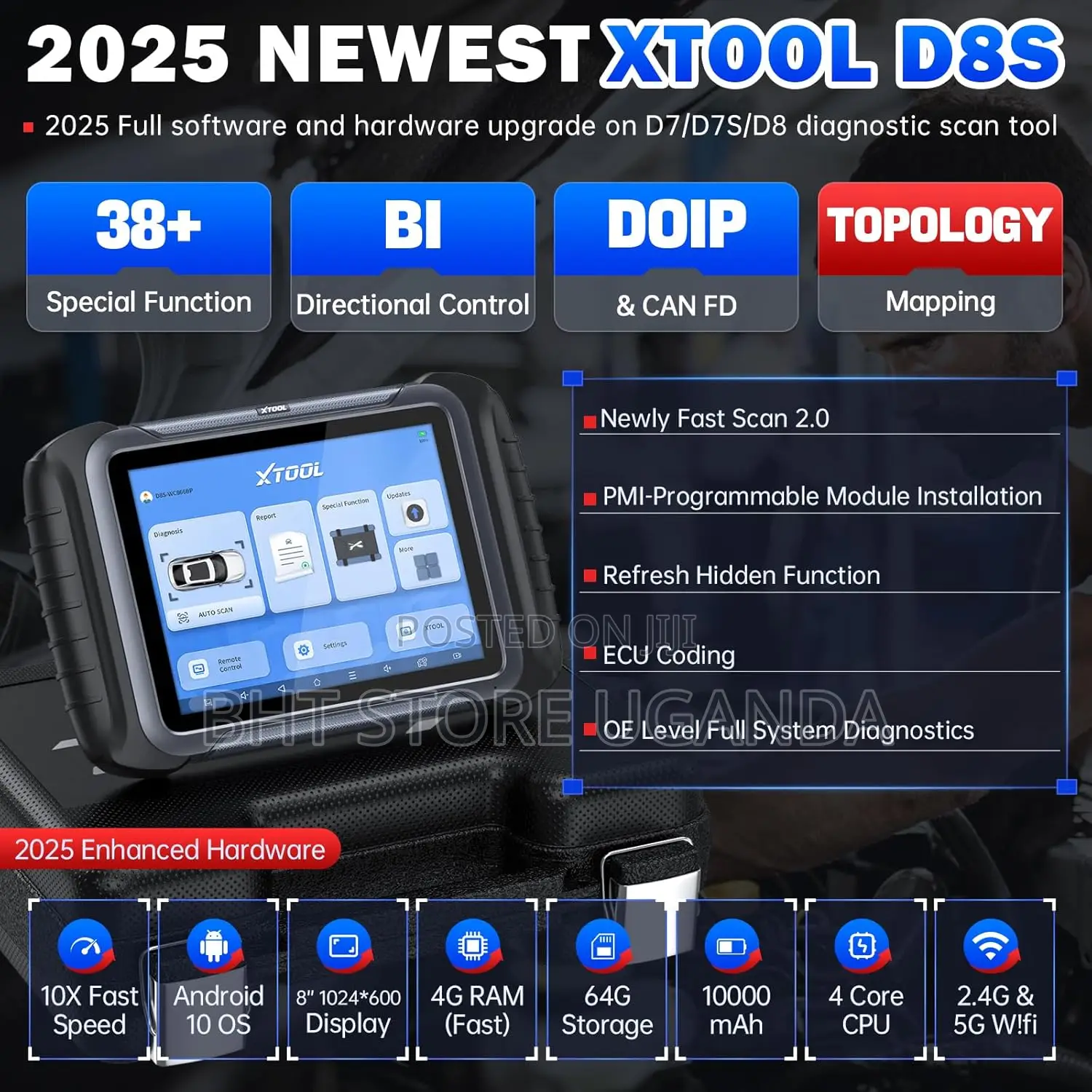 Xtool D8s Car Diagnostic Tool