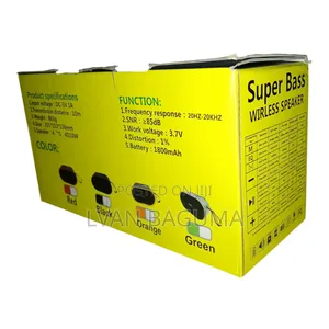 Super Bass Boombest Wireless Radio Speaker - Ln1028ant