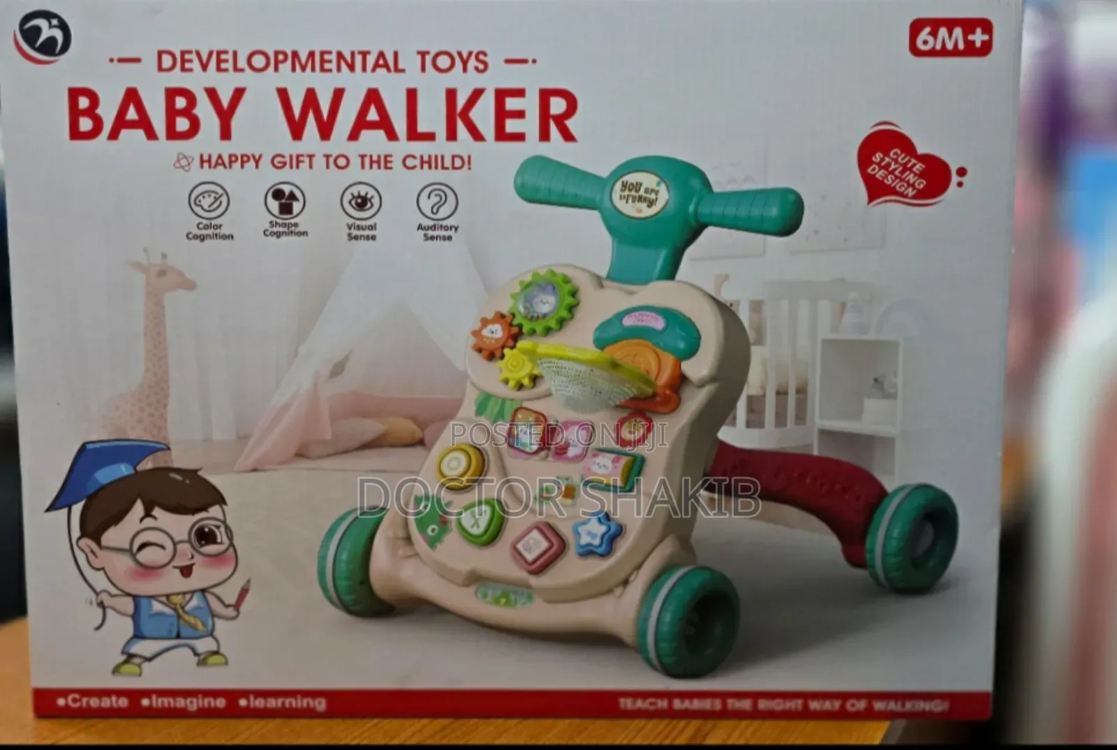 Brand New Developmental Toys Baby Walker