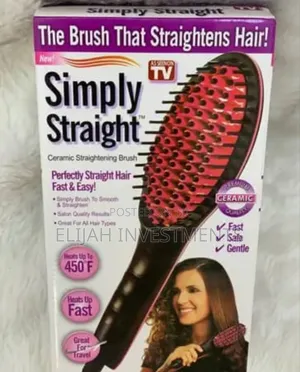 As Seen on Tv Simply Hair Straightener Brush