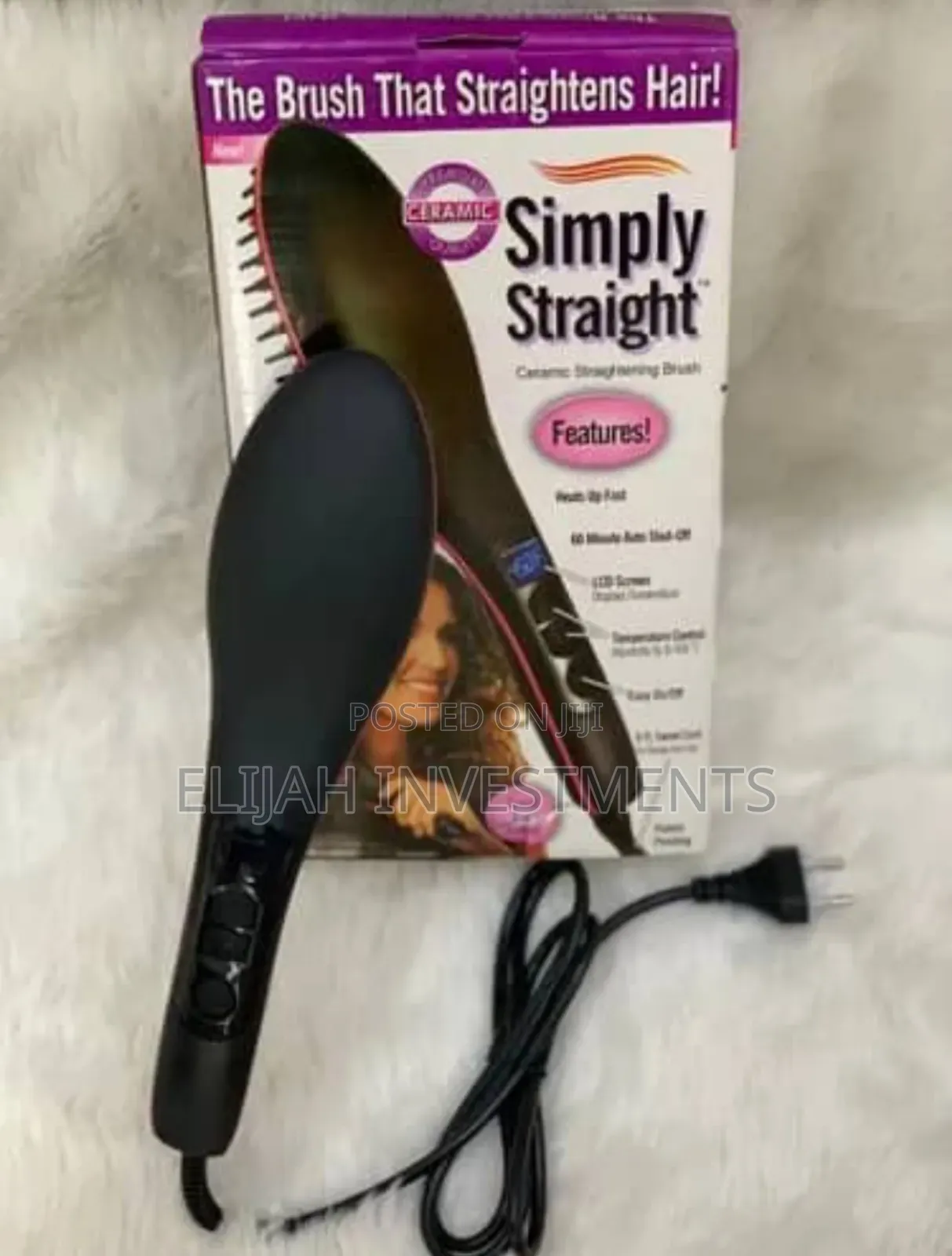 As Seen on Tv Simply Hair Straightener Brush