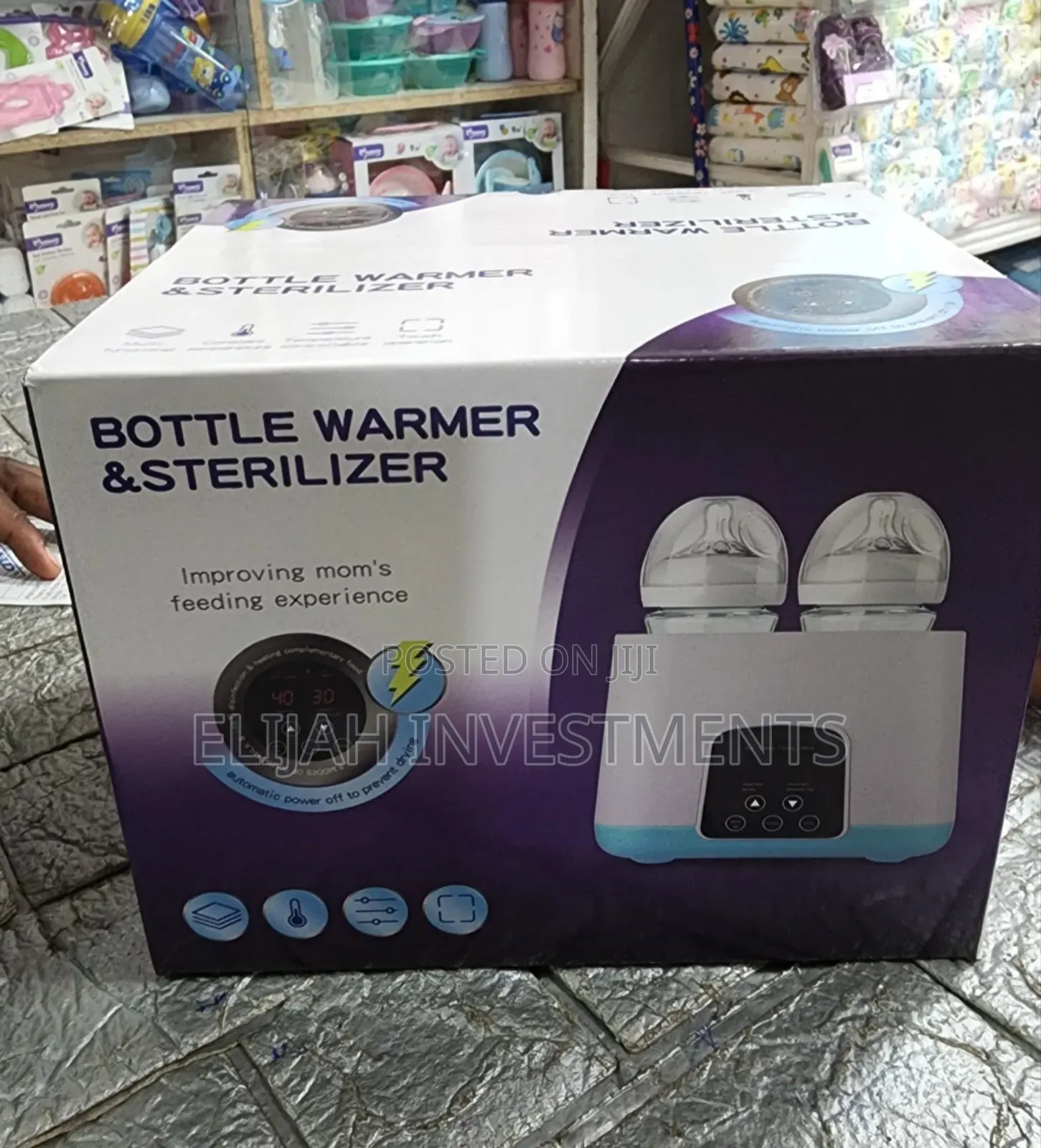 2in1 Smart Twin Baby Bottle Warmer and Steriliser New