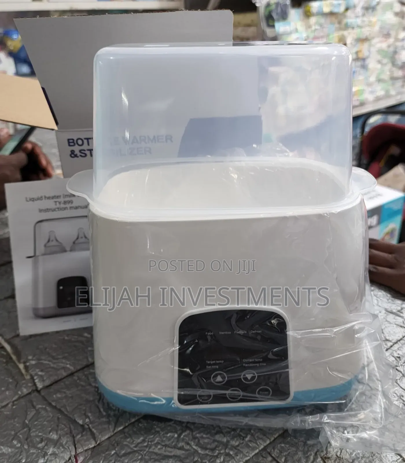 2in1 Smart Twin Baby Bottle Warmer and Steriliser New