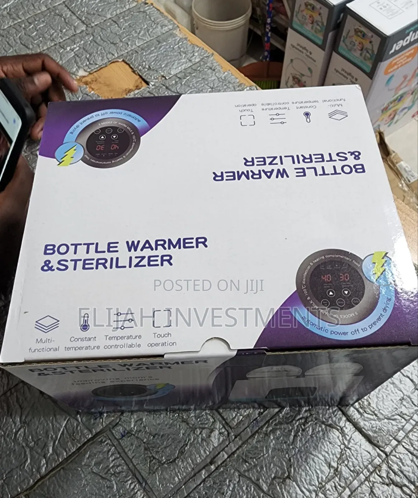 2in1 Smart Twin Baby Bottle Warmer and Steriliser New