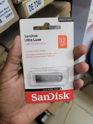 San Disk Ultra Luxe Usb 32 Gb Flash Drive