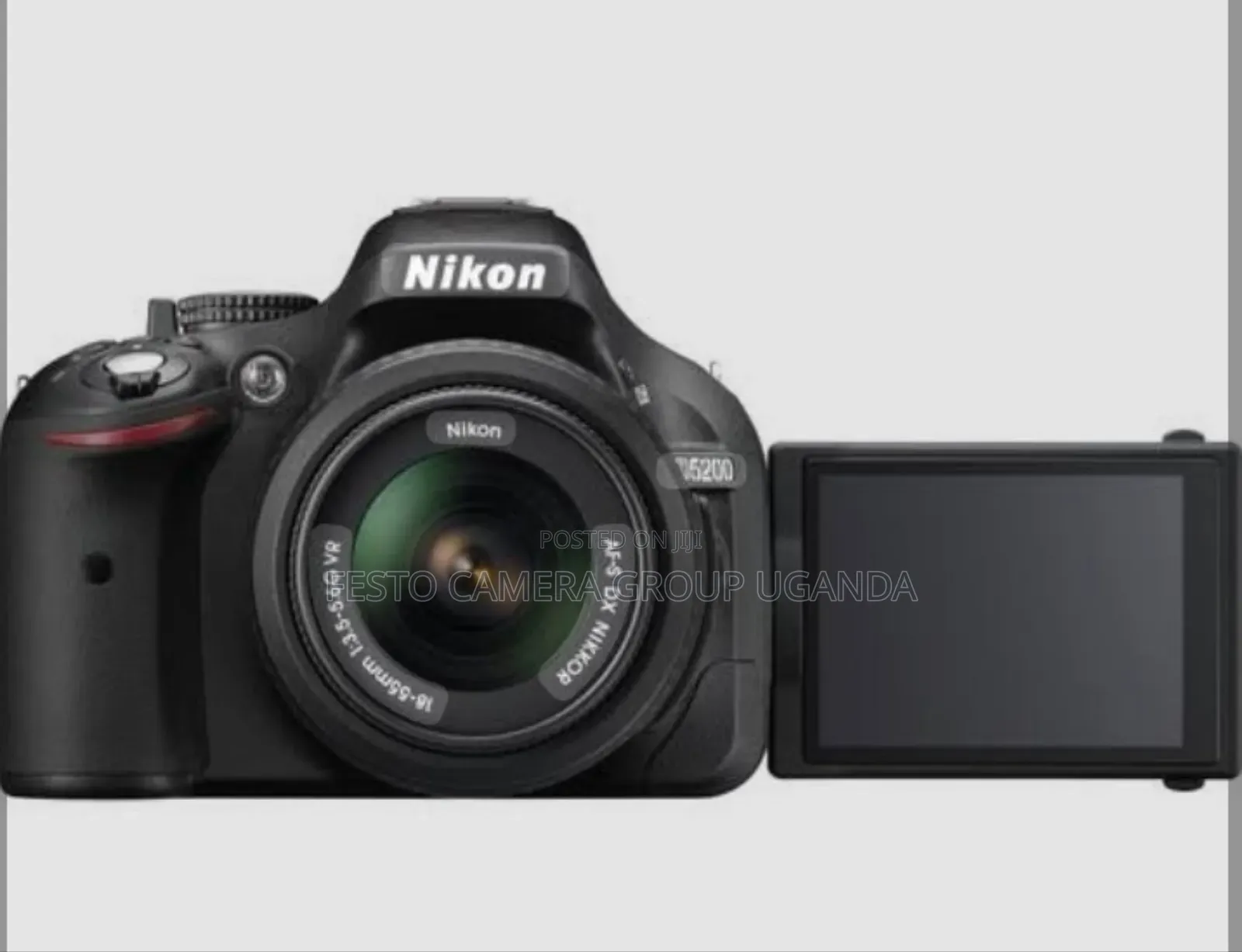 Nikon D5200 With 18-55mm Vr Ii Compact Lens