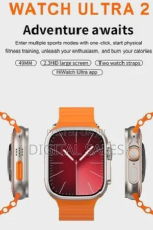 S8 Ultra Smartwatch With 4g Simcard Slot (Honeycomb Edition)