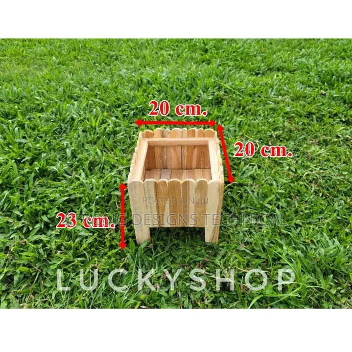 A Pair of 2 Wooden Planters/ Flower Pot Stands.