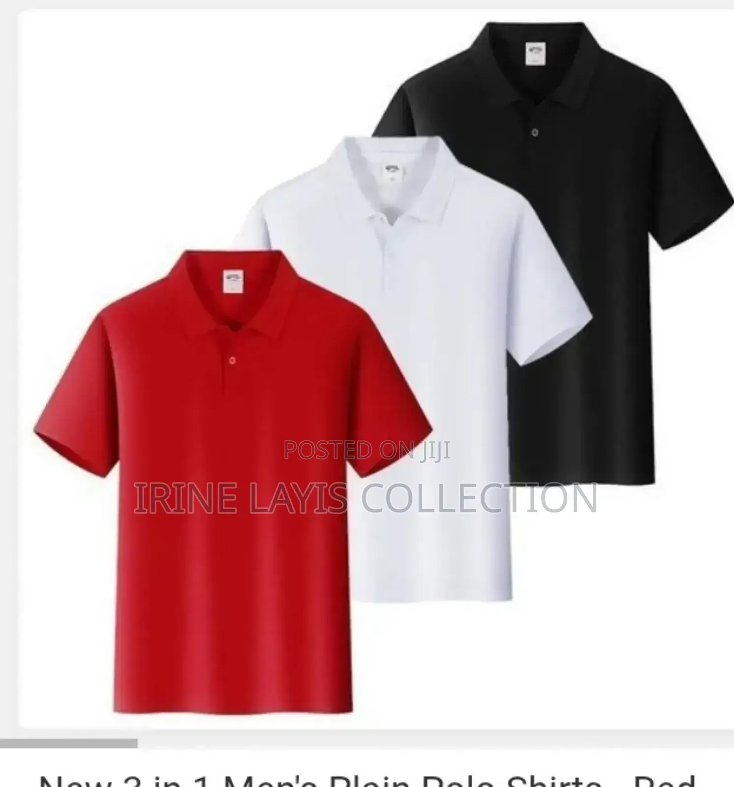 Men's Plain Polo T-Shirts