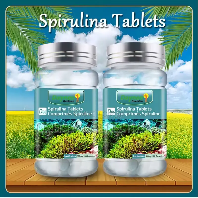 Spirulina Tablets (100 Per Tin) X 250mg Each