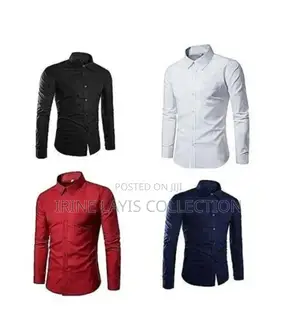 Men's Long Sleeved Fitted Shirts