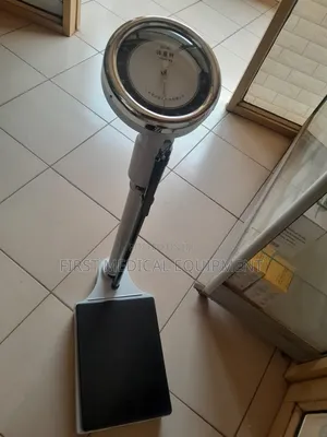 Photo - Analog Weighing Scale With Height
