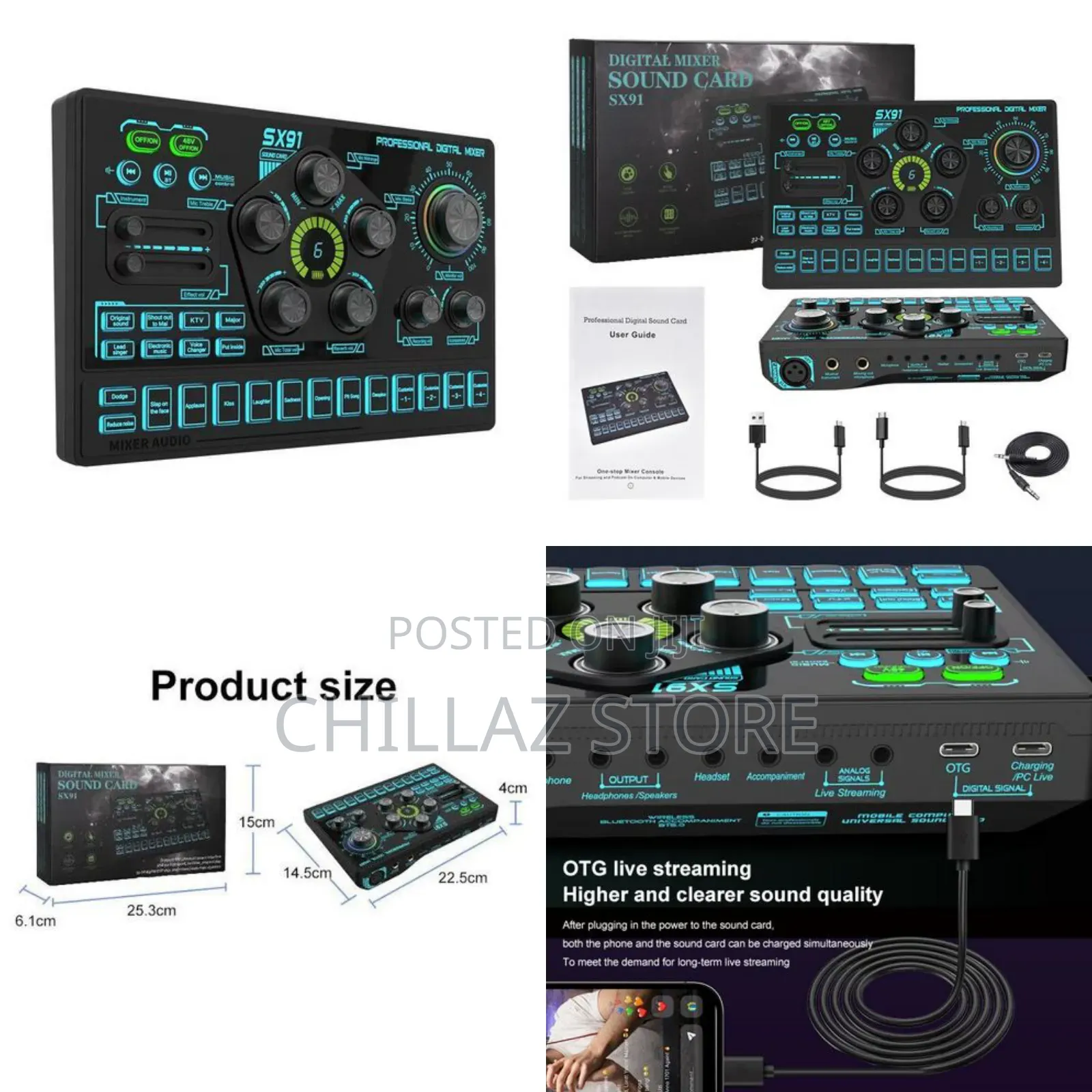 Professional Digital Sound Card.