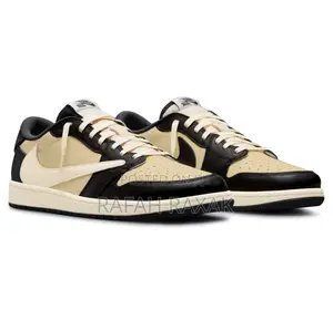 Original Air Jordan 1 Low Fragment X Travis Scott Sneakers