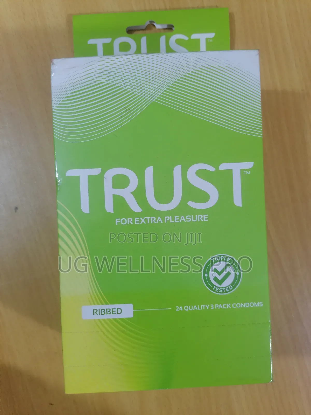 Trust Extra Pleasure Condoms 24 Quality Packs of 3s