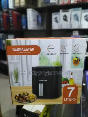 Electric Air Fryer 7litres.Globalstar Electric Air Fryer