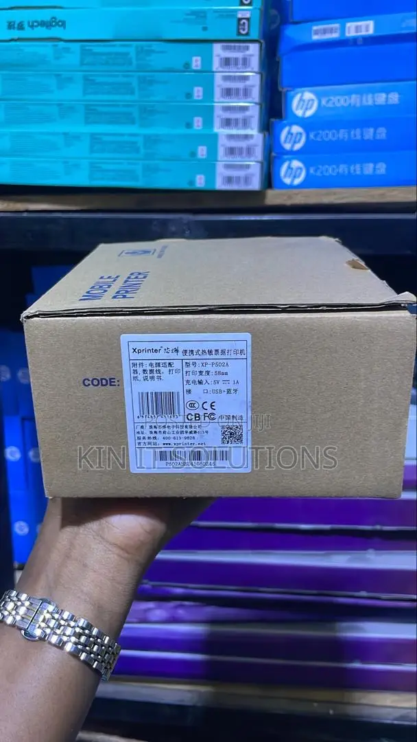 Thermal Mobile Bluetooth Printer.