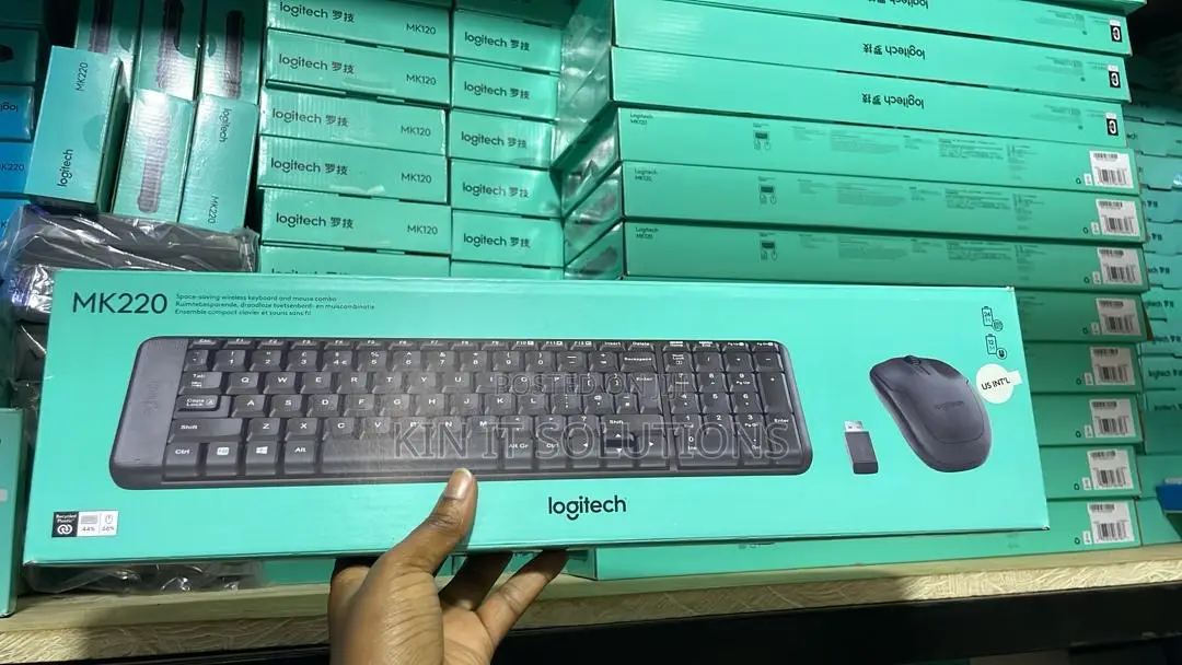 Logitech Wireless Keyboard and Mouse(Mk220)