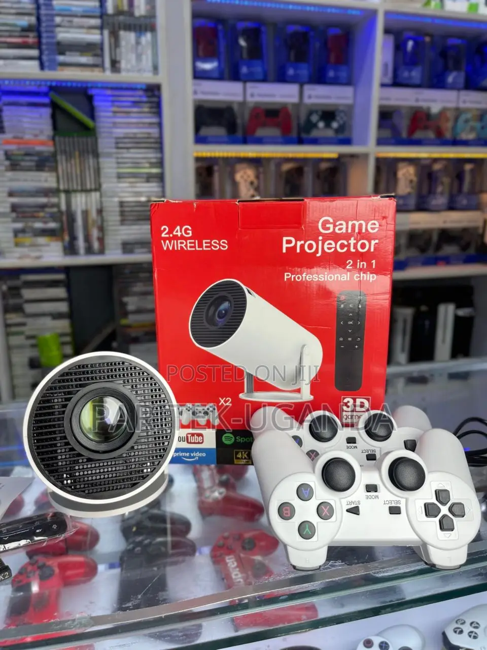 Hd Mini Projector Smart Wireless Game Projector