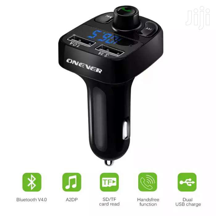 Three More Car FM Modulator With Bluetooth