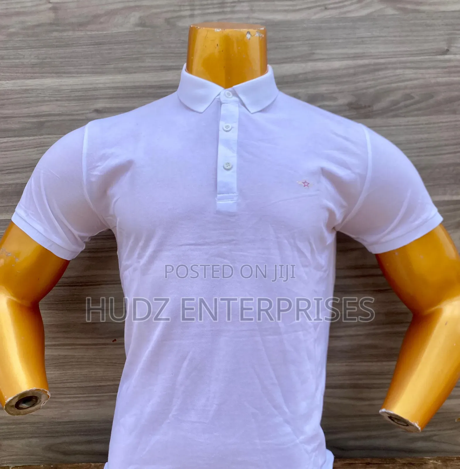 Polo Shirt Plain White